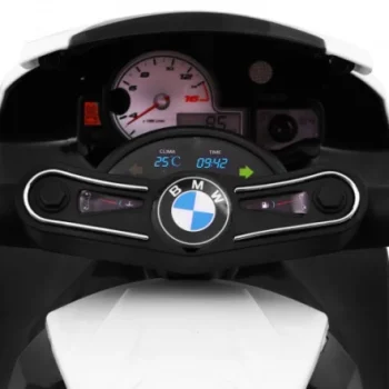 Bmw S1000 Rr Mini Motocikl Na Baterije Za Djecu, Plavi + 3 Kotača + Zvukovi + Led, Plava Motor Na Akumulator 9