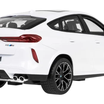 Bmw X6 M Bijeli Rastar Model 1:14 Automobil Na Daljinsko Upravljanje + 2,4 Ghz Daljinski, Bijela 4