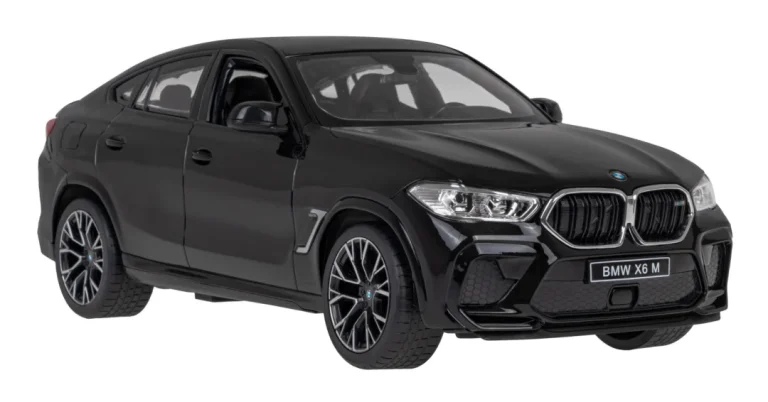 Bmw X6 M Crni Rastar Model 1:14 Automobil Na Daljinsko Upravljanje + 2,4 Ghz Daljinski, Crna 2