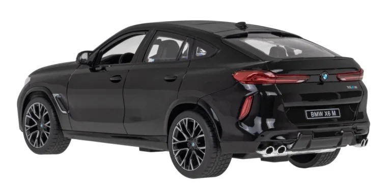 Bmw X6 M Crni Rastar Model 1:14 Automobil Na Daljinsko Upravljanje + 2,4 Ghz Daljinski, Crna 3