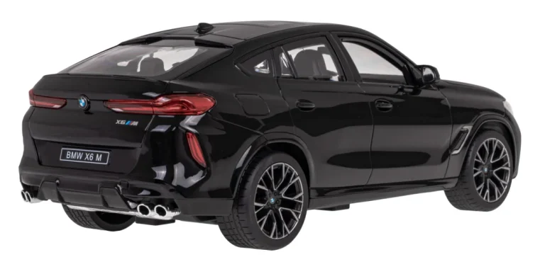 Bmw X6 M Crni Rastar Model 1:14 Automobil Na Daljinsko Upravljanje + 2,4 Ghz Daljinski, Crna 4