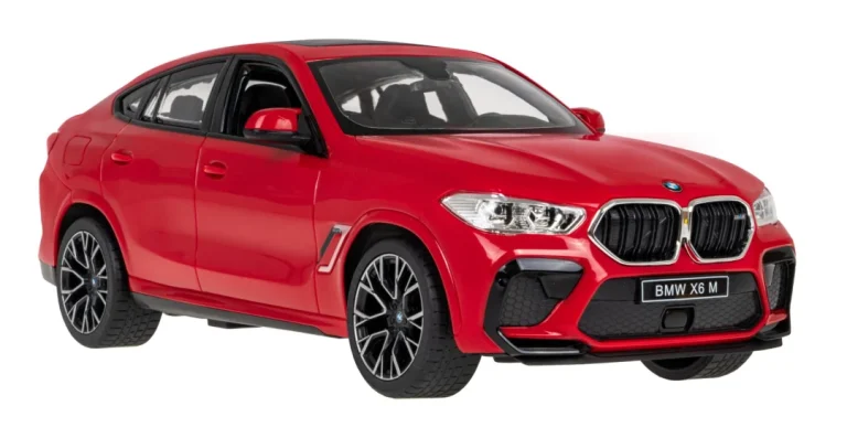Bmw X6 M Crveni Rastar Model 1:14 Automobil Na Daljinsko Upravljanje + 2,4 Ghz Daljinski, Crvena 2