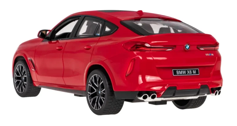 Bmw X6 M Crveni Rastar Model 1:14 Automobil Na Daljinsko Upravljanje + 2,4 Ghz Daljinski, Crvena 3