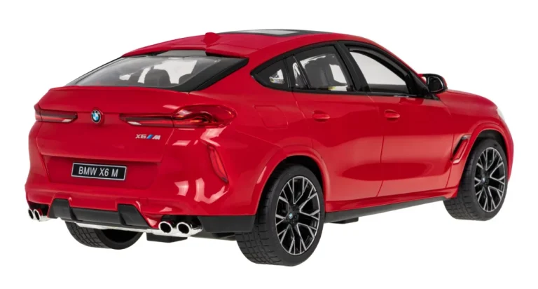 Bmw X6 M Crveni Rastar Model 1:14 Automobil Na Daljinsko Upravljanje + 2,4 Ghz Daljinski, Crvena 4