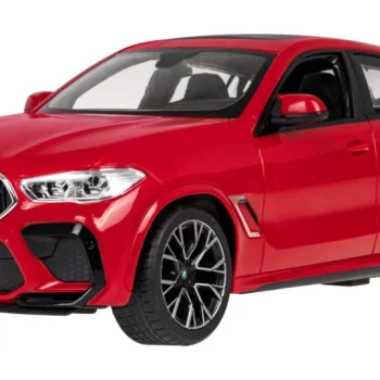 Bmw X6 M Crveni Rastar Model 1:14 Automobil Na Daljinsko Upravljanje + 2,4 Ghz Daljinski, Crvena 5