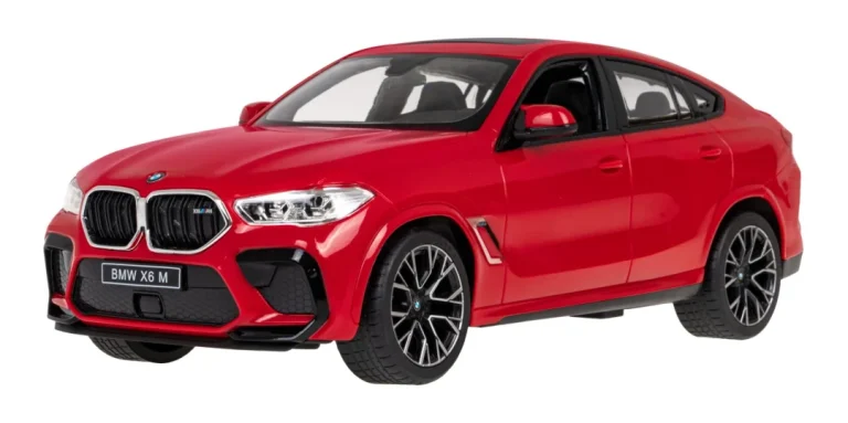 Bmw X6 M Crveni Rastar Model 1:14 Automobil Na Daljinsko Upravljanje + 2,4 Ghz Daljinski, Crvena 5