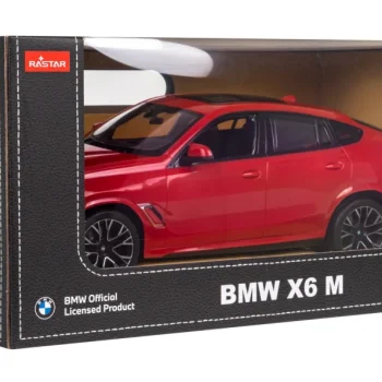 Bmw X6 M Crveni Rastar Model 1:14 Automobil Na Daljinsko Upravljanje + 2,4 Ghz Daljinski, Crvena 7