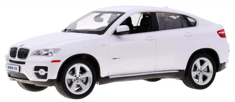 Bmw X6 Bijeli Rastar Model 1:14 Suv Automobil Na Daljinsko Upravljanje + 2,4 Ghz Daljinski, Bijela 3