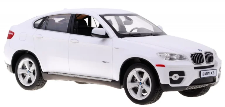Bmw X6 Bijeli Rastar Model 1:14 Suv Automobil Na Daljinsko Upravljanje + 2,4 Ghz Daljinski, Bijela 4