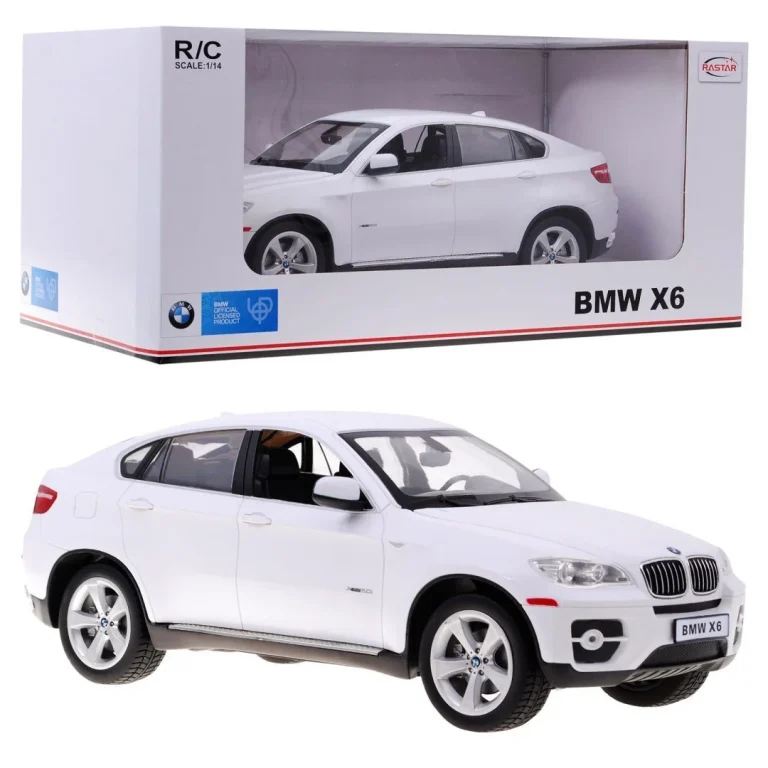 Bmw X6 Bijeli Rastar Model 1:14 Suv Automobil Na Daljinsko Upravljanje + 2,4 Ghz Daljinski, Bijela 8