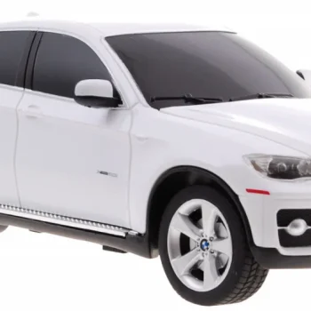 Bmw X6 Bijeli Rastar Model 1:24 Suv Automobil Na Daljinsko Upravljanje + Daljinski Upravljač, Bijela 4