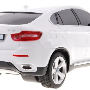 Bmw X6 Bijeli Rastar Model 1:24 Suv Automobil Na Daljinsko Upravljanje + Daljinski Upravljač, Bijela 5