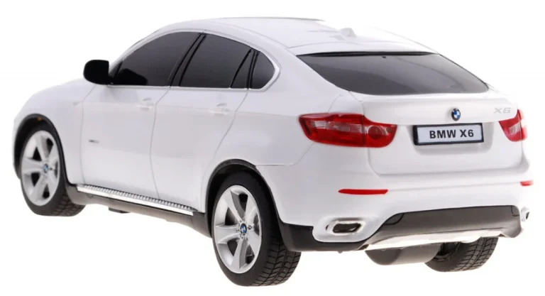 Bmw X6 Bijeli Rastar Model 1:24 Suv Automobil Na Daljinsko Upravljanje + Daljinski Upravljač, Bijela 6