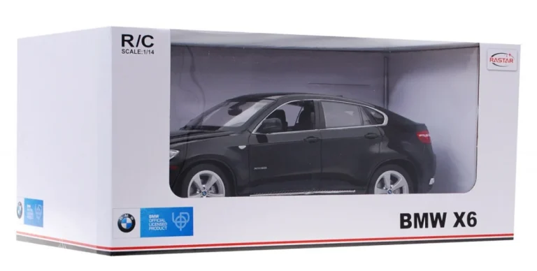 Bmw X6 Crni Rastar Model 1:14 Suv Automobil Na Daljinsko Upravljanje + 2,4 Ghz Daljinski, Crna 10