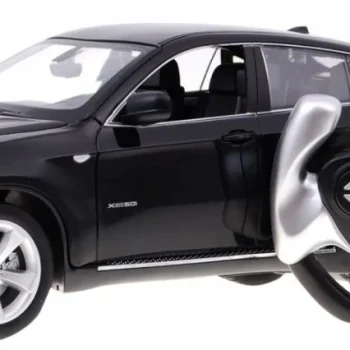 Bmw X6 Crni Rastar Model 1:14 Suv Automobil Na Daljinsko Upravljanje + 2,4 Ghz Daljinski, Crna 2