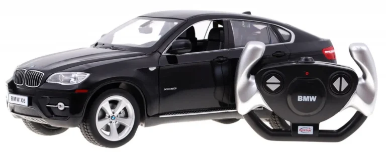 Bmw X6 Crni Rastar Model 1:14 Suv Automobil Na Daljinsko Upravljanje + 2,4 Ghz Daljinski, Crna 2