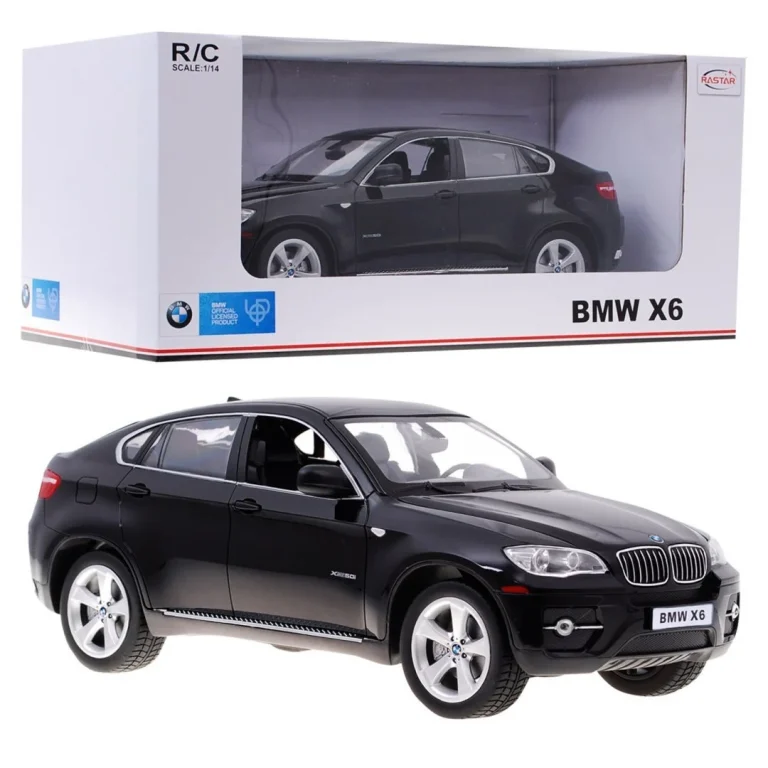 Bmw X6 Crni Rastar Model 1:14 Suv Automobil Na Daljinsko Upravljanje + 2,4 Ghz Daljinski, Crna 9