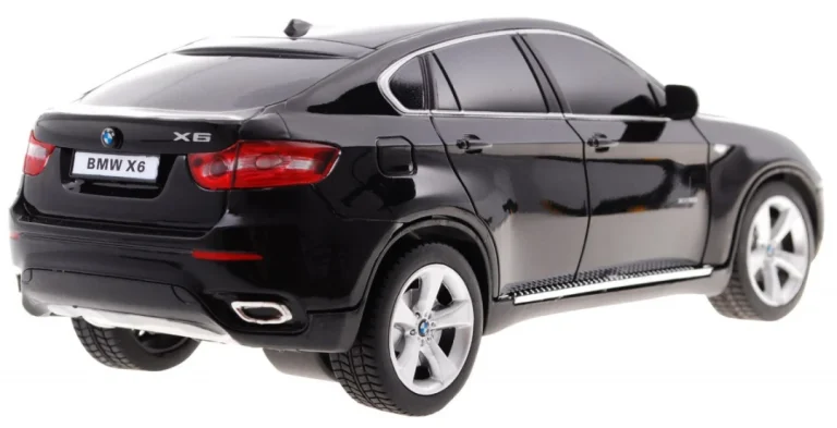 Bmw X6 Crni Rastar Model 1:24 Suv Automobil Na Daljinsko Upravljanje + Daljinski Upravljač, Crna 4