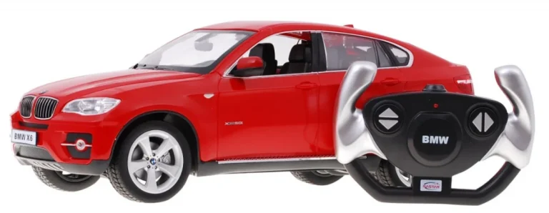 Bmw X6 Crveni Rastar Model 1:14 Suv Automobil Na Daljinsko Upravljanje + 2,4 Ghz Daljinski, Crvena 2