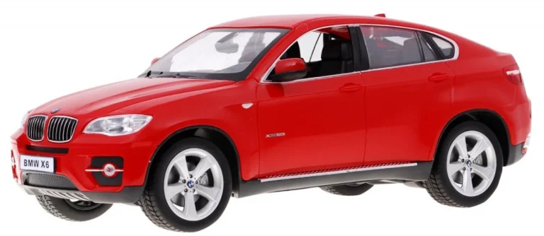 Bmw X6 Crveni Rastar Model 1:14 Suv Automobil Na Daljinsko Upravljanje + 2,4 Ghz Daljinski, Crvena 3