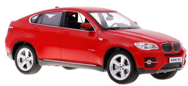 Bmw X6 Crveni Rastar Model 1:14 Suv Automobil Na Daljinsko Upravljanje + 2,4 Ghz Daljinski, Crvena 4