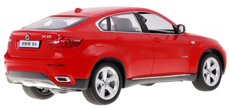 Bmw X6 Crveni Rastar Model 1:14 Suv Automobil Na Daljinsko Upravljanje + 2,4 Ghz Daljinski, Crvena 5