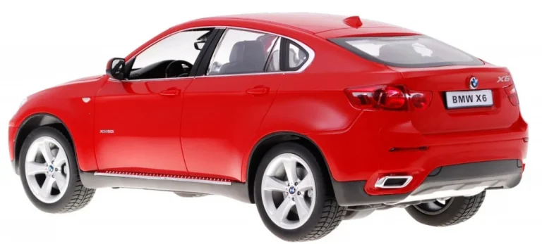 Bmw X6 Crveni Rastar Model 1:14 Suv Automobil Na Daljinsko Upravljanje + 2,4 Ghz Daljinski, Crvena 6
