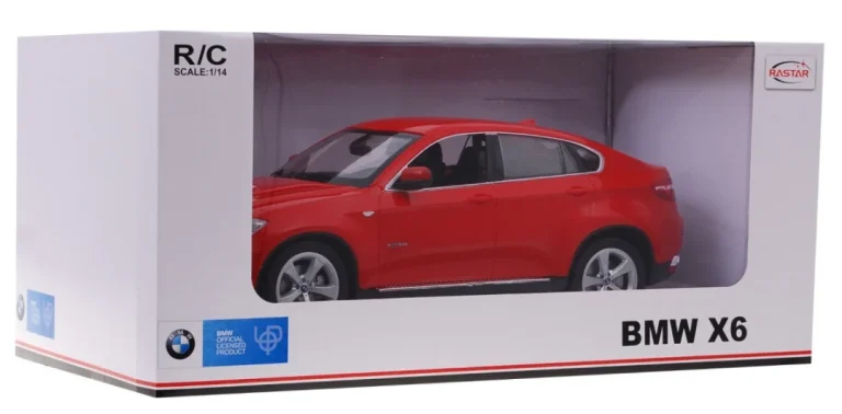 Bmw X6 Crveni Rastar Model 1:14 Suv Automobil Na Daljinsko Upravljanje + 2,4 Ghz Daljinski, Crvena 8