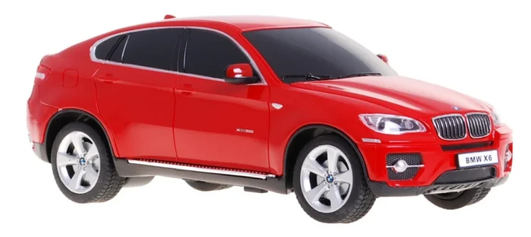 Bmw X6 Crveni Rastar Model 1:24 Suv Automobil Na Daljinsko Upravljanje + Daljinski Upravljač, Crvena 3