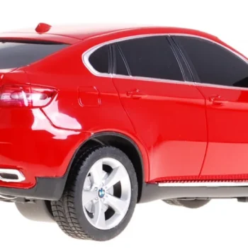 Bmw X6 Crveni Rastar Model 1:24 Suv Automobil Na Daljinsko Upravljanje + Daljinski Upravljač, Crvena 5