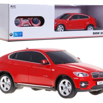 Bmw X6 Crveni Rastar Model 1:24 Suv Automobil Na Daljinsko Upravljanje + Daljinski Upravljač, Crvena 7