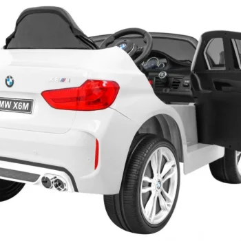 Bmw X6m Električni Automobil Za Djecu, Bijeli Suv + Daljinski Upravljač, Bijela 12
