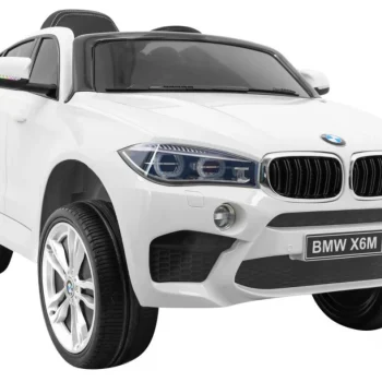 Bmw X6m Električni Automobil Za Djecu, Bijeli Suv + Daljinski Upravljač, Bijela 15