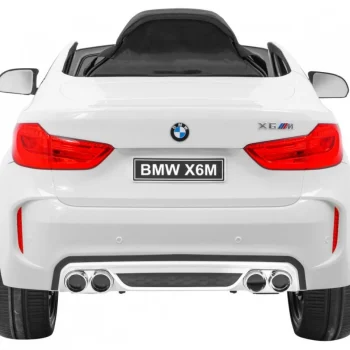 Bmw X6m Električni Automobil Za Djecu, Bijeli Suv + Daljinski Upravljač, Bijela 7