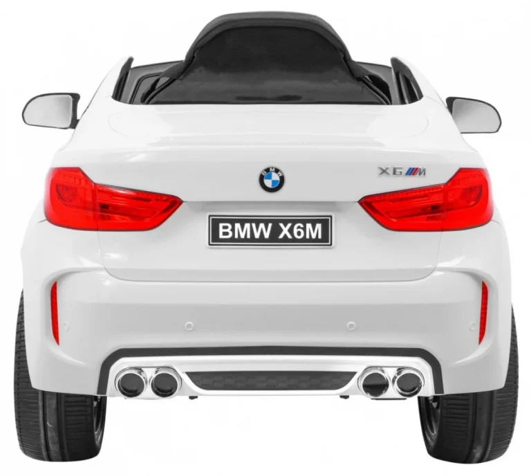 Bmw X6m Električni Automobil Za Djecu, Bijeli Suv + Daljinski Upravljač, Bijela 7