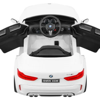 Bmw X6m Električni Automobil Za Djecu, Bijeli Suv + Daljinski Upravljač, Bijela 8