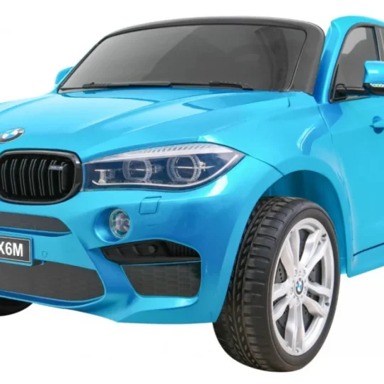 Bmw X6m Xxl Suv Za 2 Djece Plava Boja + Daljinski Upravljač 1