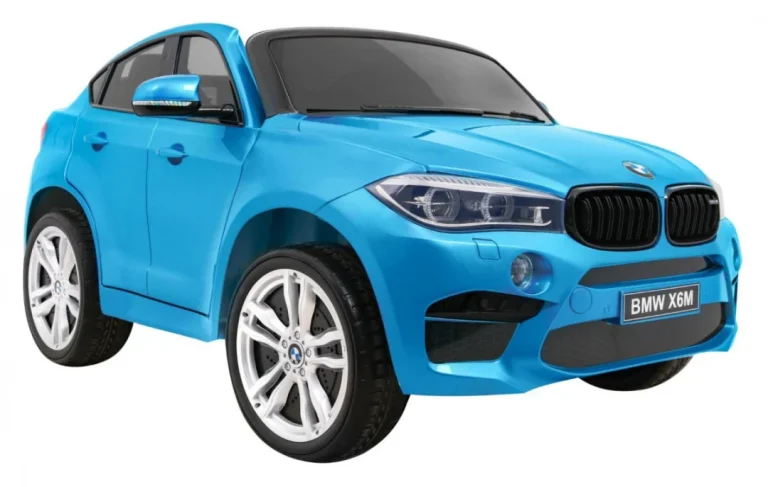 Bmw X6m Xxl Suv Za 2 Djece Plava Boja + Daljinski Upravljač 11