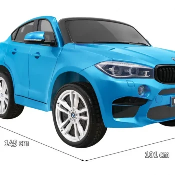 Bmw X6m Xxl Suv Za 2 Djece Plava Boja + Daljinski Upravljač 2