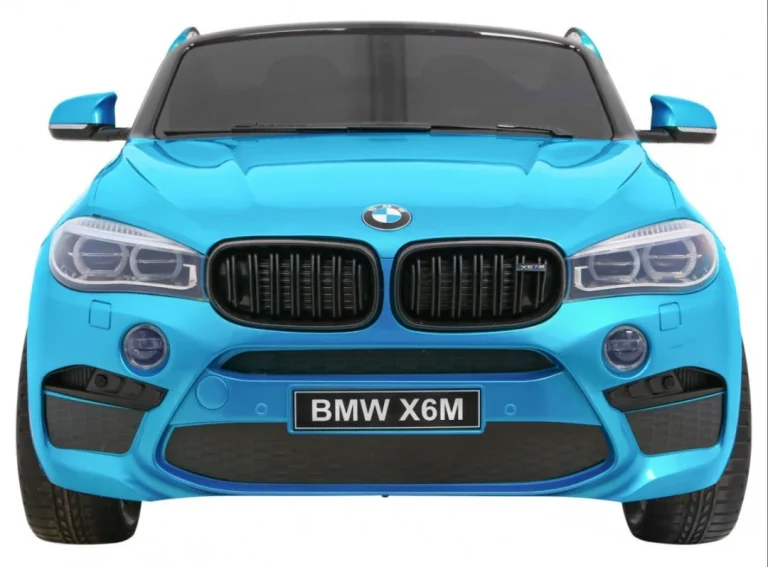 Bmw X6m Xxl Suv Za 2 Djece Plava Boja + Daljinski Upravljač 3