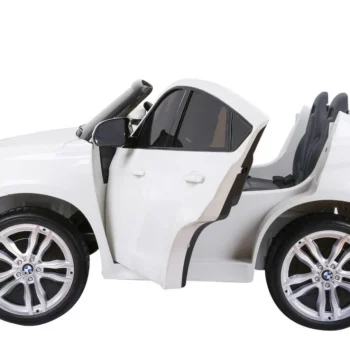 Bmw X6m Xxl Za 2 Djece Bijeli Suv + Daljinski Upravljač + Eko Koža, Bijela 5