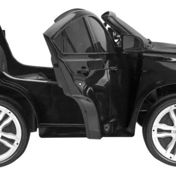 Bmw X6m Xxl Za 2 Djece Crni Mat Suv + Daljinski Upravljač + Eko Koža, Crna 12