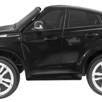 Bmw X6m Xxl Za 2 Djece Crni Mat Suv + Daljinski Upravljač + Eko Koža, Crna 5