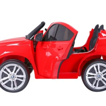 Bmw X6m Xxl Za 2 Djece Crveni Suv + Daljinski Upravljač + Eko Koža, Crvena 9