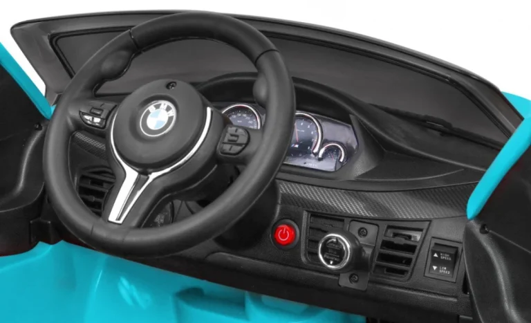 Bmw X6m Električni Automobil, Suv Za Djecu, Plava Boja + Daljinski Upravljač 10