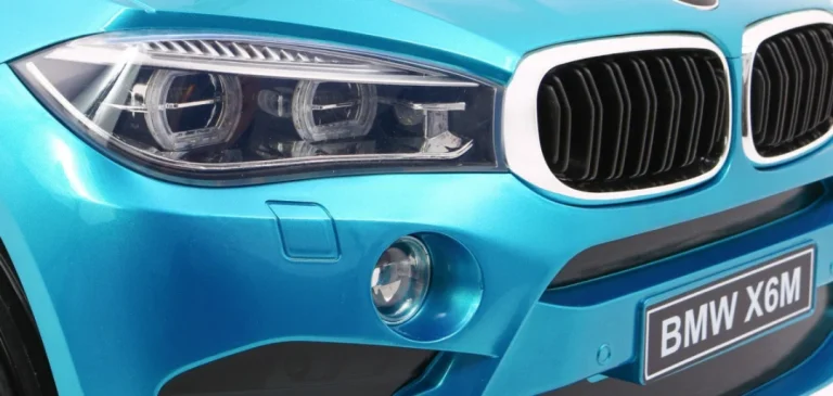Bmw X6m Električni Automobil, Suv Za Djecu, Plava Boja + Daljinski Upravljač 12