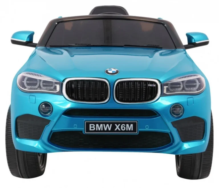Bmw X6m Električni Automobil, Suv Za Djecu, Plava Boja + Daljinski Upravljač 3