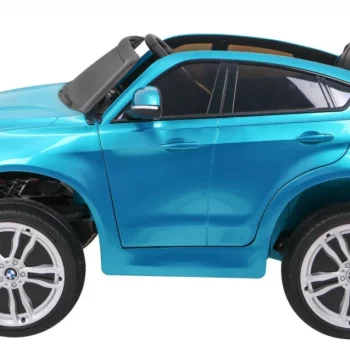 Bmw X6m Električni Automobil, Suv Za Djecu, Plava Boja + Daljinski Upravljač 4