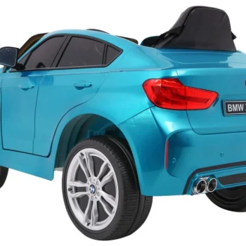 Bmw X6m Električni Automobil, Suv Za Djecu, Plava Boja + Daljinski Upravljač 5