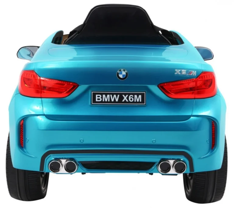 Bmw X6m Električni Automobil, Suv Za Djecu, Plava Boja + Daljinski Upravljač 6